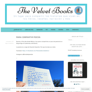 A complete backup of thevelvetbooks.wordpress.com