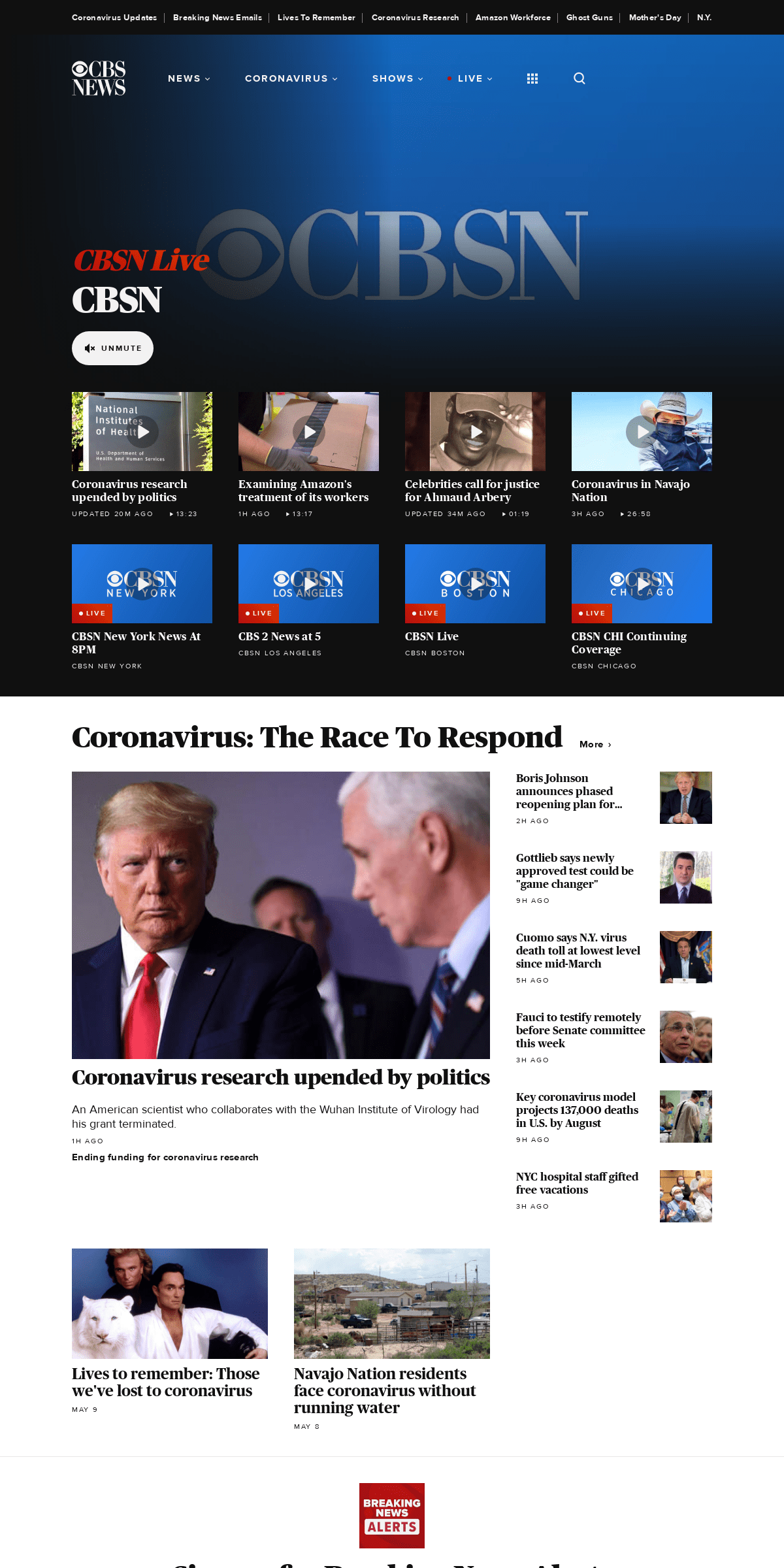 A complete backup of cbsnews.com