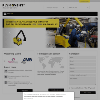 A complete backup of plymovent.com