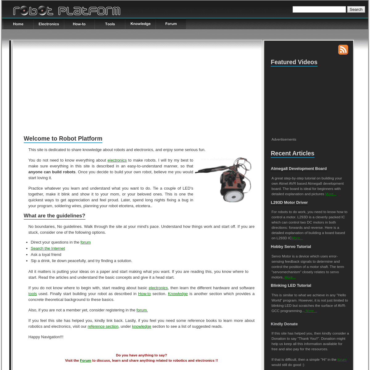 A complete backup of robotplatform.com