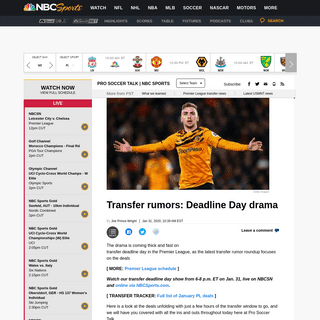 A complete backup of soccer.nbcsports.com/2020/01/31/transfer-rumor-roundup-deadline-day-drama/