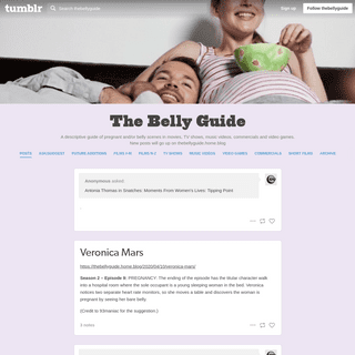 A complete backup of thebellyguide.tumblr.com