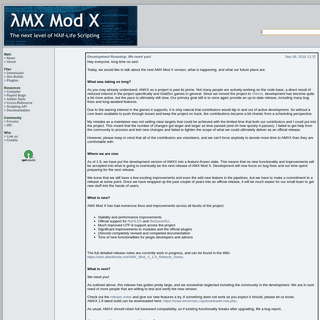 A complete backup of amxmodx.org