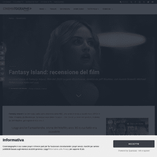 A complete backup of www.cinematographe.it/recensioni/fantasy-island-recensione-film-2020/