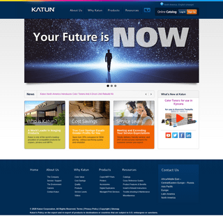 Toner, drums & parts for imaging equipment - Katun CorporationKatun
