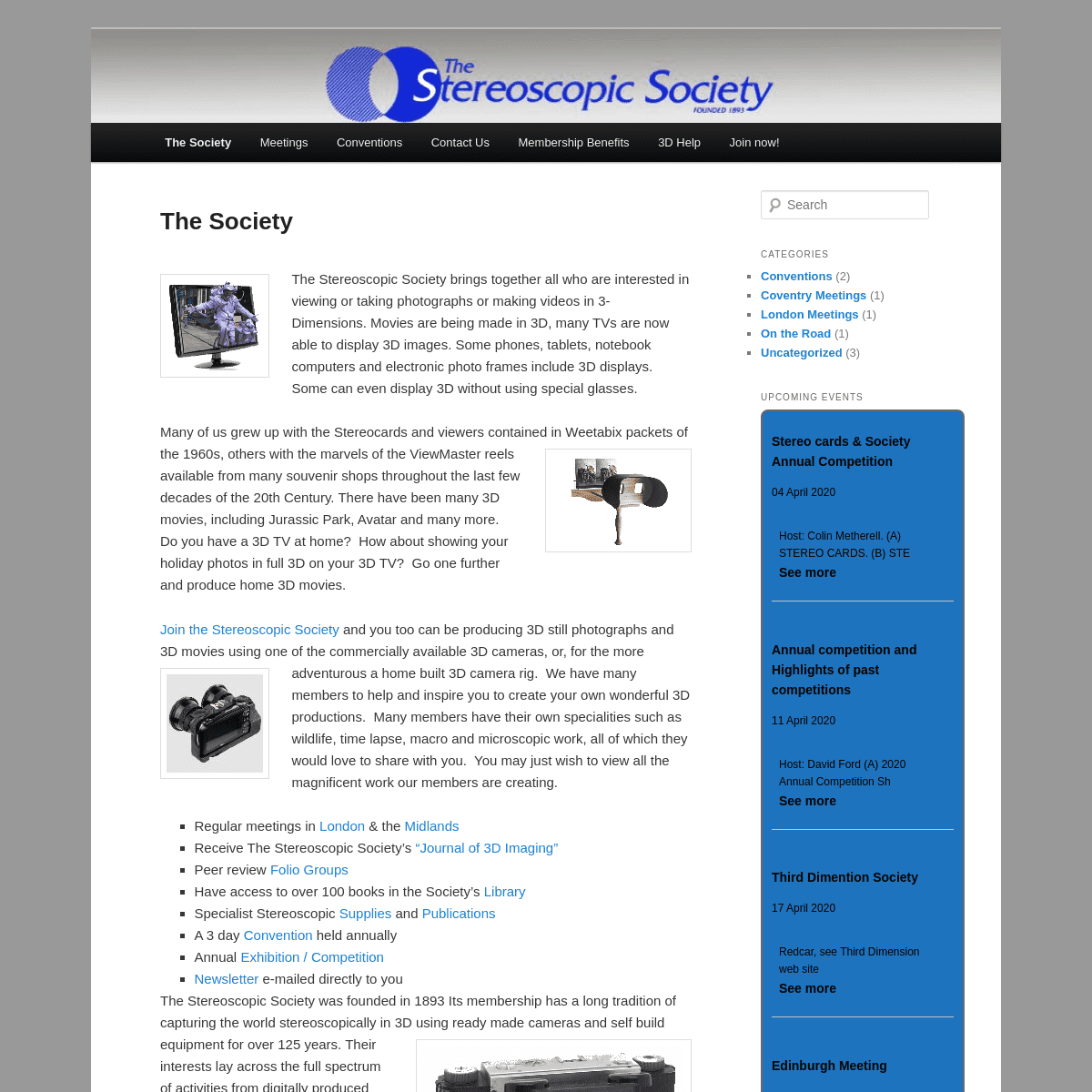 A complete backup of stereoscopicsociety.org.uk