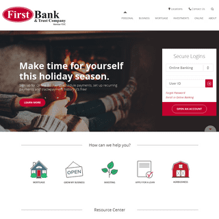 A complete backup of firstbank.com
