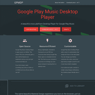 A complete backup of googleplaymusicdesktopplayer.com
