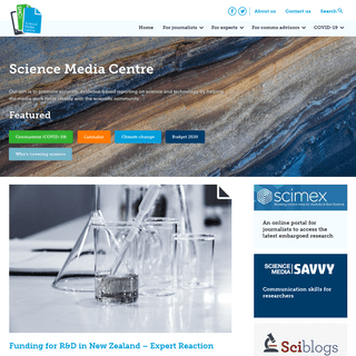 A complete backup of sciencemediacentre.co.nz