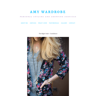A complete backup of amywardrobe.com