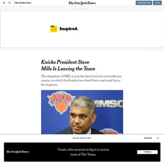 A complete backup of www.nytimes.com/2020/02/04/sports/basketball/knicks-steve-mills.html
