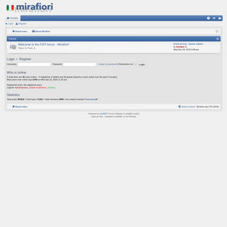 A complete backup of mirafiori.com