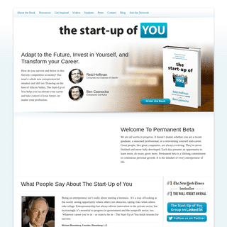 A complete backup of thestartupofyou.com