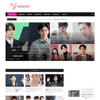 Korseries - All About K-Dramas and K-Entertainment News