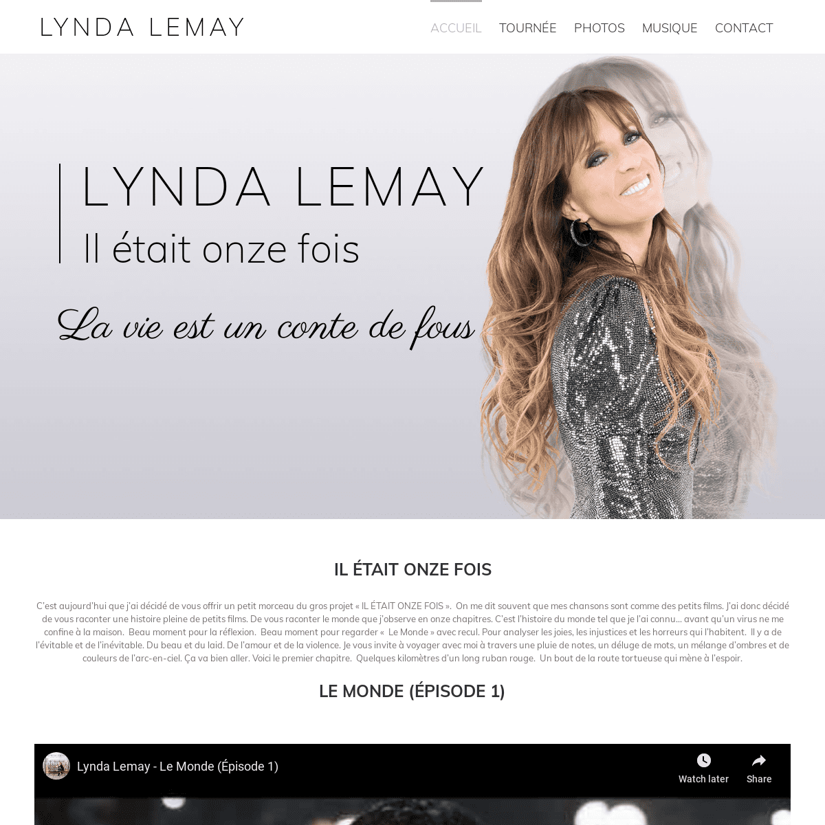 A complete backup of lyndalemay.com