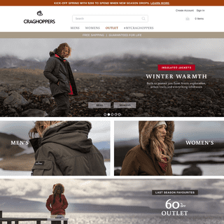 Outdoor Clothing - Travel Clothes & Equipment - Craghoppers
