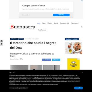 A complete backup of www.tarantobuonasera.it/news/83005/il-tarantino-che-studia-i-segreti-del-dna/
