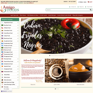 Order Latin American Foods & Drinks Online - Compra Comida Latina