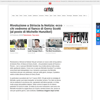 A complete backup of www.caffeinamagazine.it/televisione/415328-striscia-la-notizia-francesca-manzini-novita/