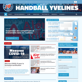 A complete backup of comite78-handball.org