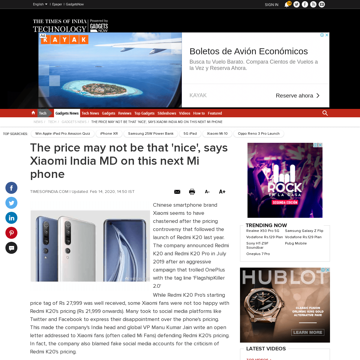 A complete backup of timesofindia.indiatimes.com/gadgets-news/the-price-may-not-be-that-nice-says-xiaomi-india-md-on-this-next-m