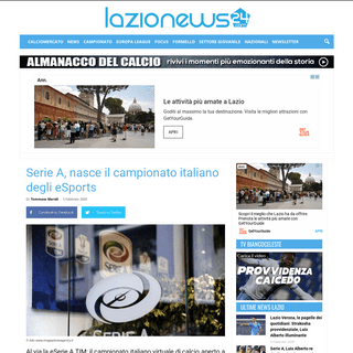 A complete backup of www.lazionews24.com/serie-a-nasce-il-campionato-italiano-degli-esports/