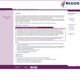 A complete backup of nluug.nl