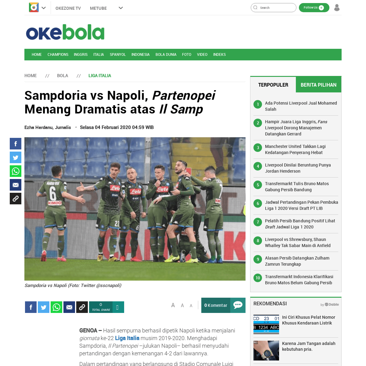 A complete backup of bola.okezone.com/read/2020/02/04/47/2162871/sampdoria-vs-napoli-partenopei-menang-dramatis-atas-il-samp