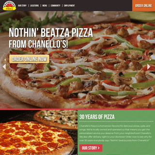 A complete backup of chanellospizza.com