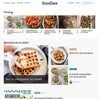 A complete backup of foodiesmagazine.nl