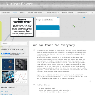 A complete backup of nuclear-power.net