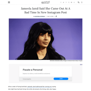 A complete backup of www.bustle.com/p/jameela-jamil-said-she-came-out-at-a-bad-time-in-new-instagram-post-21790182