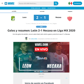 A complete backup of www.vavel.com/mx/futbol-mexicano/2020/02/22/necaxa/1014710-leon-vs-necaxa-en-vivo-ver-tranmision-online-lig