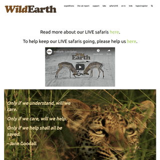 A complete backup of wildearth.tv