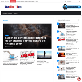 A complete backup of radiotica.com