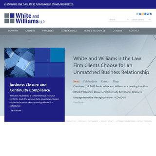A complete backup of whiteandwilliams.com