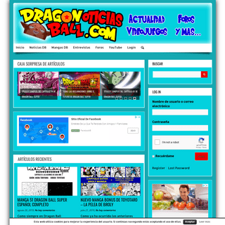 Dragon Ball Noticias - Actualidad de DB-Z-GT-SUPER en Anime, Manga, Videojuegos y mÃ¡s Dragon Ball Noticias