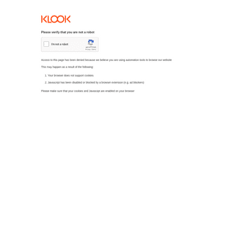 A complete backup of klook.com