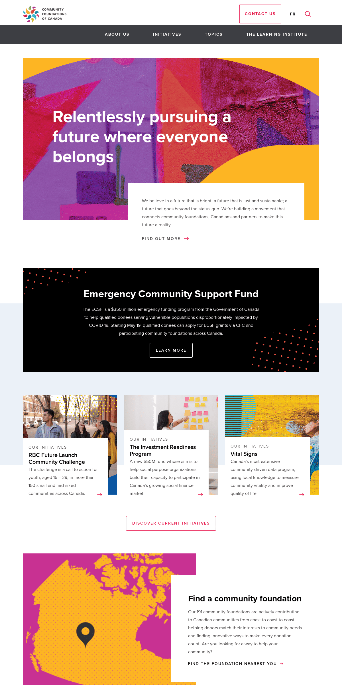 A complete backup of communityfoundations.ca