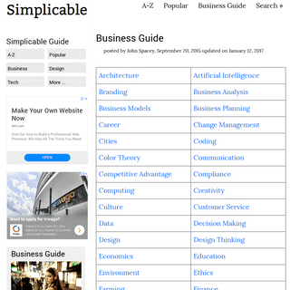 A complete backup of simplicable.com