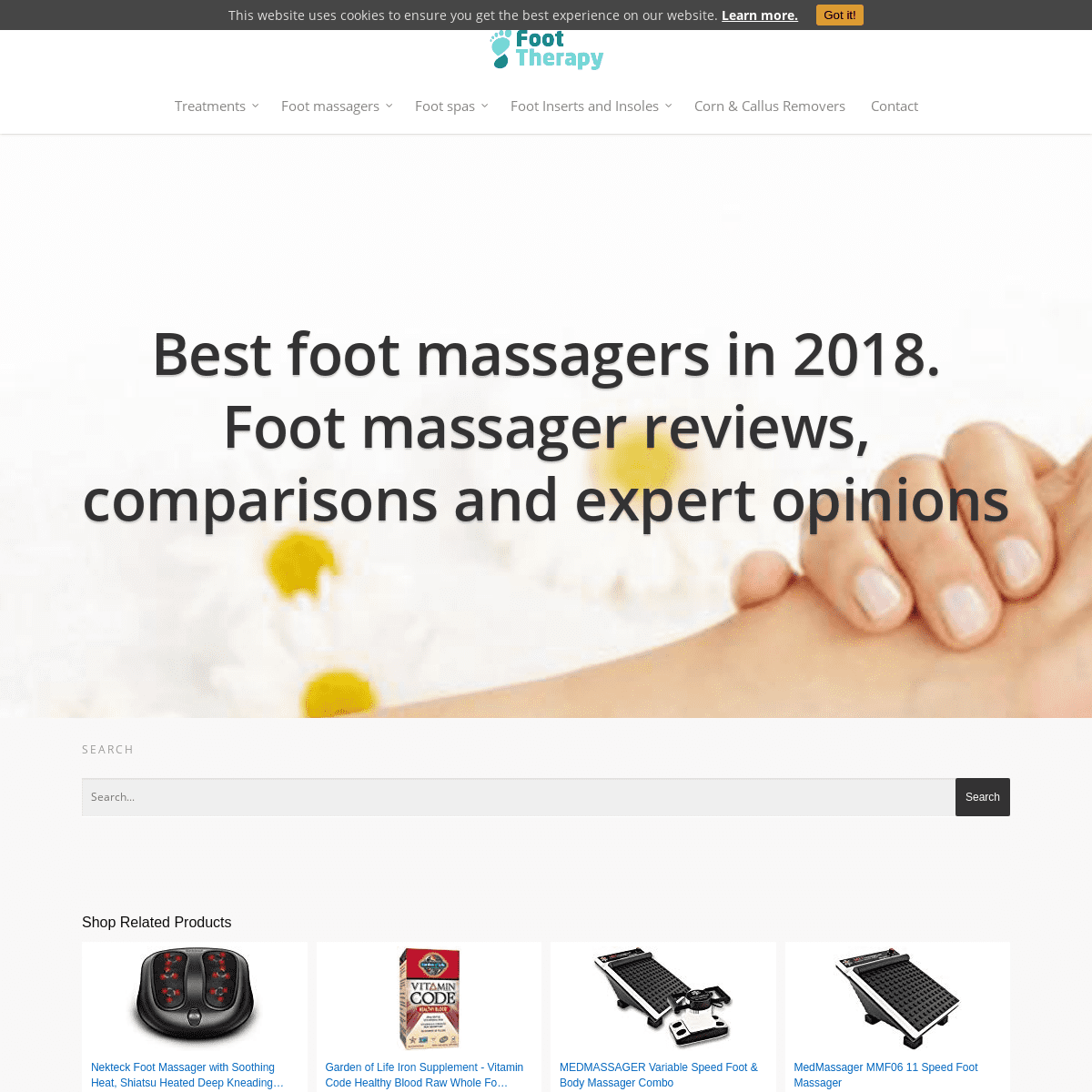 A complete backup of foottherapy.net