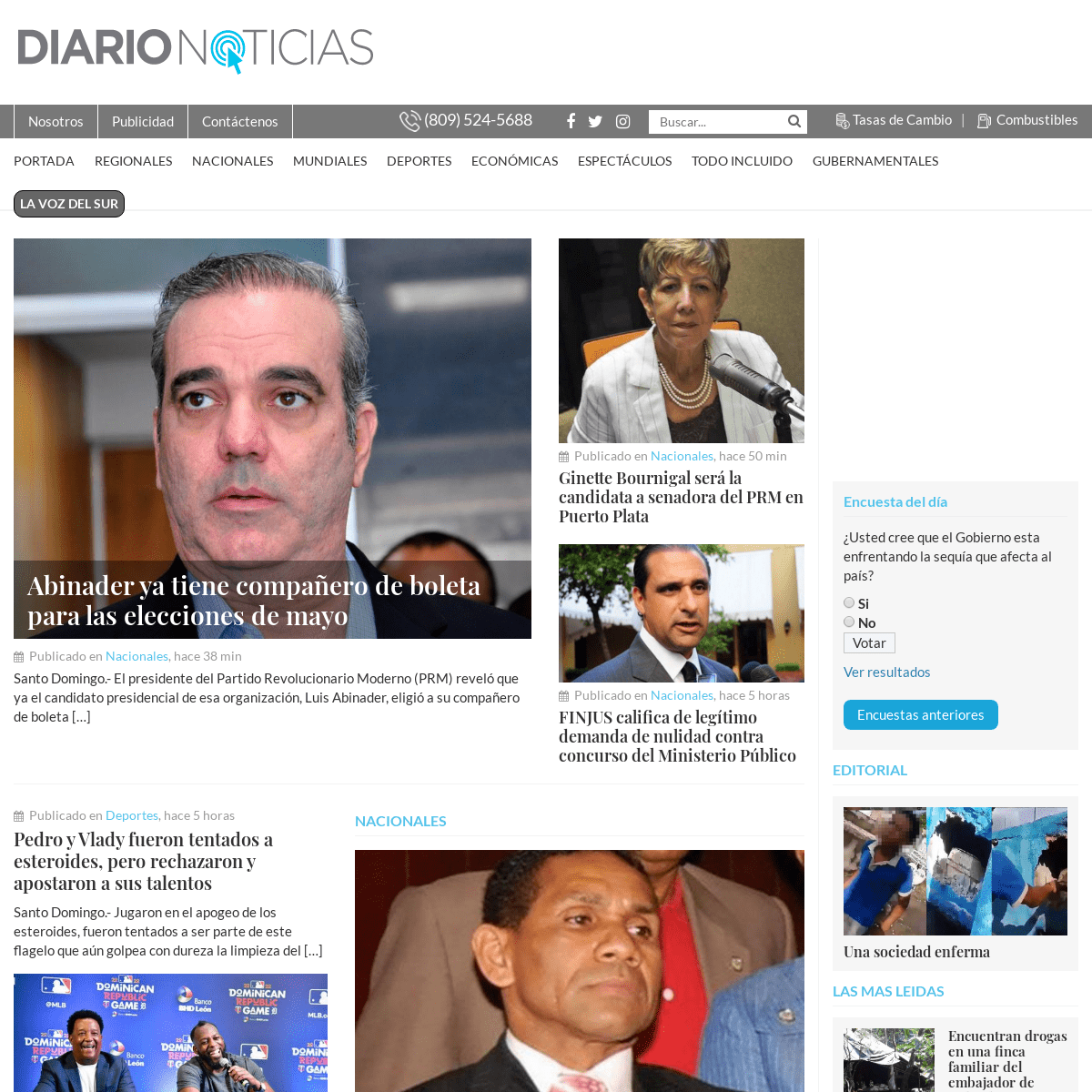 A complete backup of diarionoticias.do
