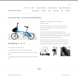 A complete backup of nanoelectricbikes.co.uk