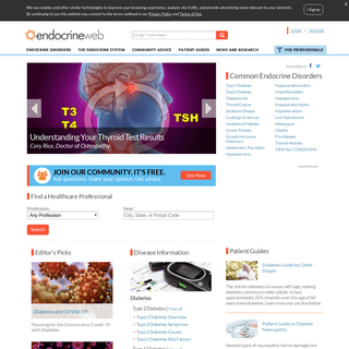 Patient Homepage - EndocrineWeb