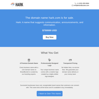 A complete backup of hark.com