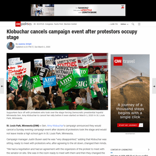 A complete backup of www.cnn.com/2020/03/01/politics/amy-klobuchar-cancel-event-protestors/index.html