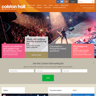 A complete backup of colstonhall.org
