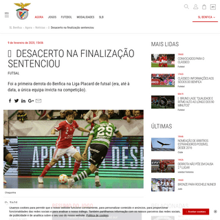 A complete backup of www.slbenfica.pt/agora/noticias/2020/02/09/direto-futsal-sporting-benfica-17-jornada-liga-placard