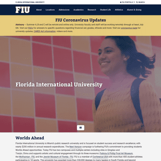 A complete backup of fiu.edu