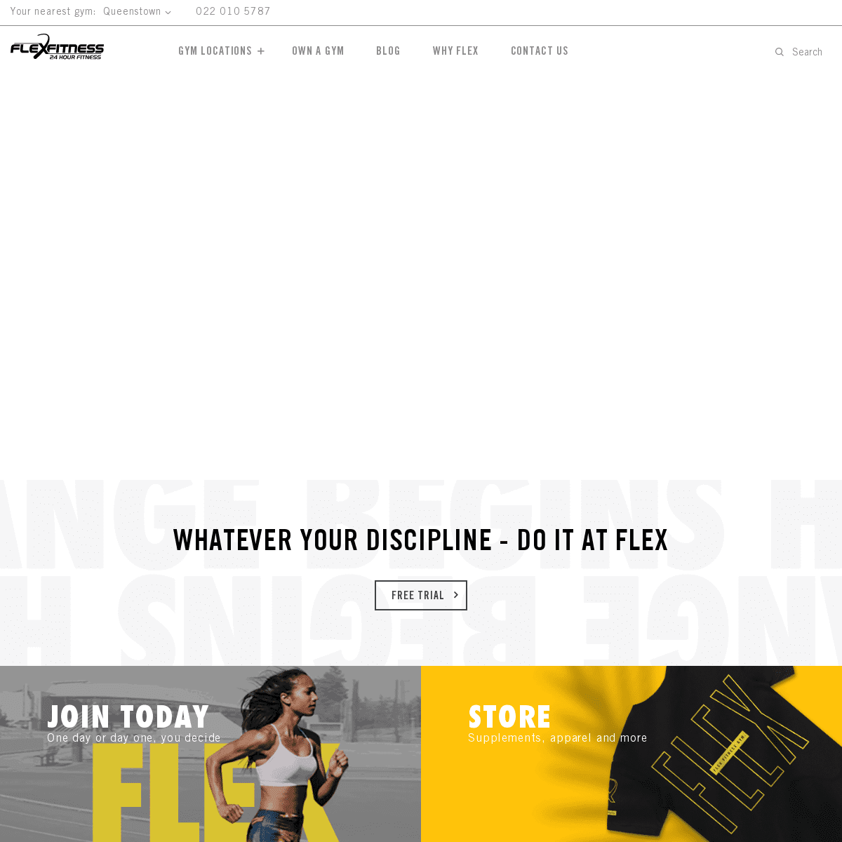 A complete backup of flexfitnessgym.co.nz